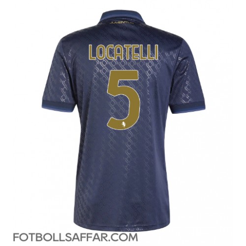 Juventus Manuel Locatelli #5 Tredjeställ 2024-25 Kortärmad